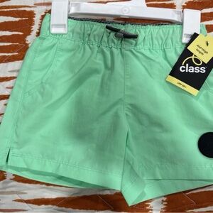 Class Mint Green Swim mid thigh length Shorts pockets size XS inner line up